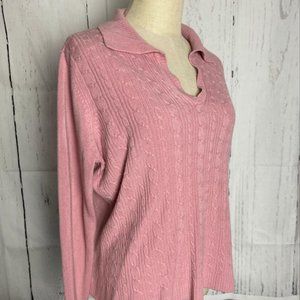 White Stag Ladies/Women's Pink Sweater (L).